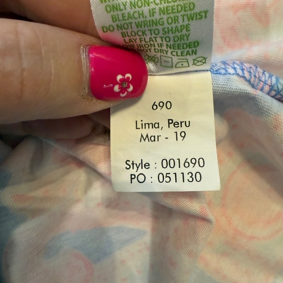 Lilly Pulitzer Declan Dress Go with the Flow 45373 - Picture 12 of 13